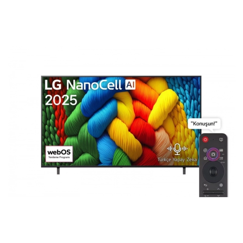 LG 75NANO80A6B Ultra HD (4K) TV gorsel 2 LG 75NANO80A6B Ultra HD (4K) TV gorsel 2